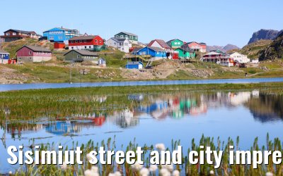 Sisimiut street and city impressions 05.08.2024