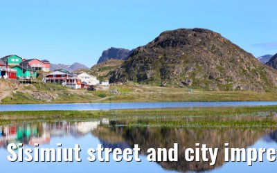 Sisimiut street and city impressions 05.08.2024