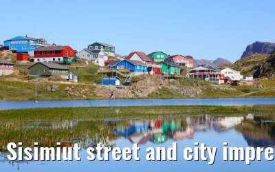 Sisimiut street and city impressions 05.08.2024