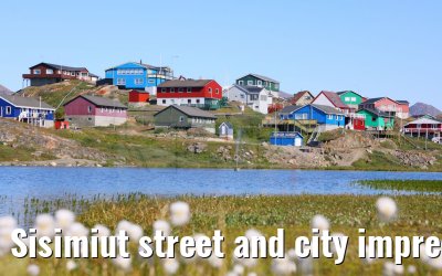 Sisimiut street and city impressions 05.08.2024