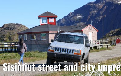 Sisimiut street and city impressions 05.08.2024