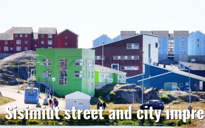 Sisimiut street and city impressions 05.08.2024