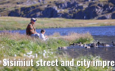 Sisimiut street and city impressions 05.08.2024