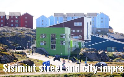 Sisimiut street and city impressions 05.08.2024