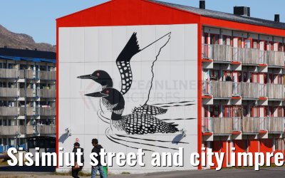 Sisimiut street and city impressions 05.08.2024