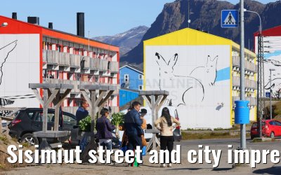 Sisimiut street and city impressions 05.08.2024