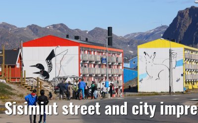 Sisimiut street and city impressions 05.08.2024