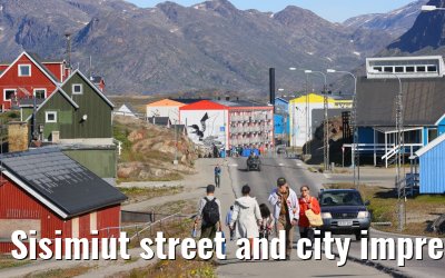 Sisimiut street and city impressions 05.08.2024