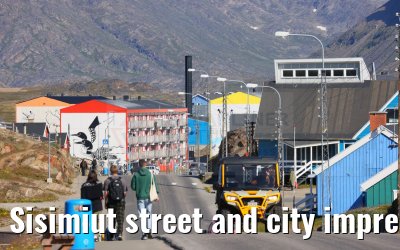 Sisimiut street and city impressions 05.08.2024