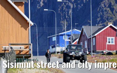 Sisimiut street and city impressions 05.08.2024
