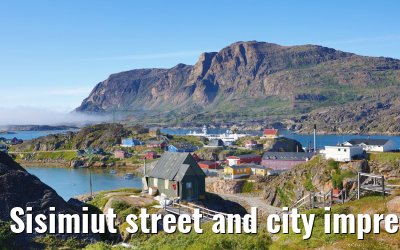 Sisimiut street and city impressions 05.08.2024