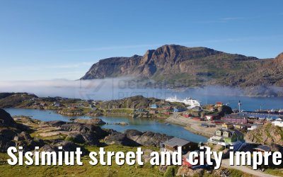 Sisimiut street and city impressions 05.08.2024