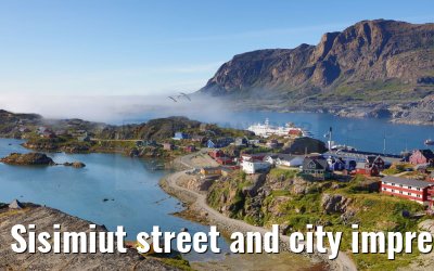 Sisimiut street and city impressions 05.08.2024
