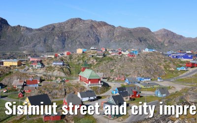 Sisimiut street and city impressions 05.08.2024