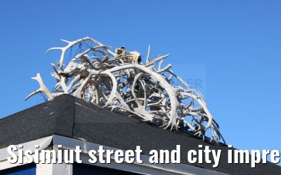 Sisimiut street and city impressions 05.08.2024