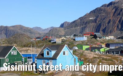 Sisimiut street and city impressions 05.08.2024