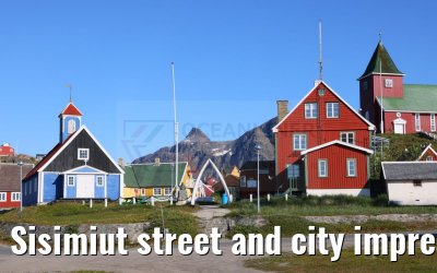 Sisimiut street and city impressions 05.08.2024