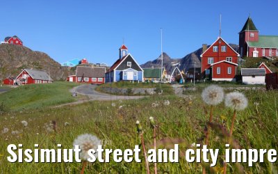 Sisimiut street and city impressions 05.08.2024