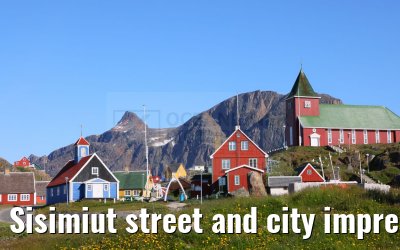 Sisimiut street and city impressions 05.08.2024