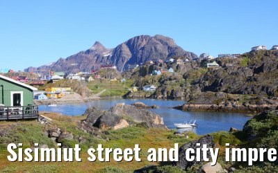 Sisimiut street and city impressions 05.08.2024