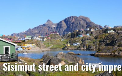 Sisimiut street and city impressions 05.08.2024
