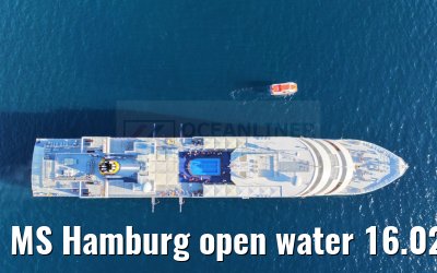 MS Hamburg open water 16.02.2025