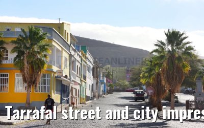 Tarrafal street and city impressions 16.02.2025