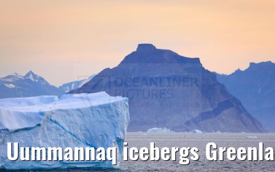 Uummannaq icebergs Greenland 13.08.2024