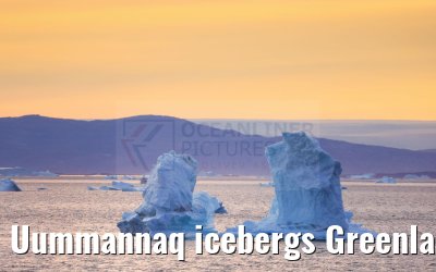 Uummannaq icebergs Greenland 13.08.2024