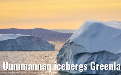 Uummannaq icebergs Greenland 13.08.2024