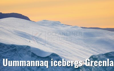 Uummannaq icebergs Greenland 13.08.2024
