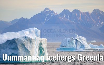 Uummannaq icebergs Greenland 13.08.2024