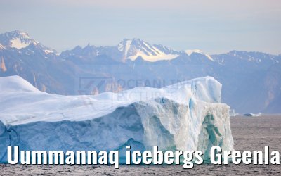 Uummannaq icebergs Greenland 13.08.2024