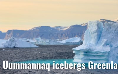 Uummannaq icebergs Greenland 13.08.2024