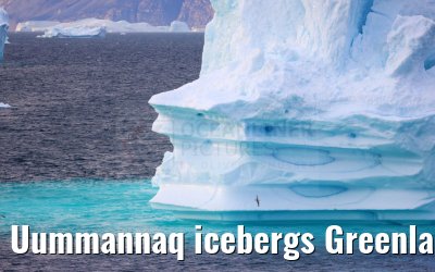 Uummannaq icebergs Greenland 13.08.2024
