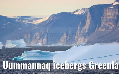 Uummannaq icebergs Greenland 13.08.2024