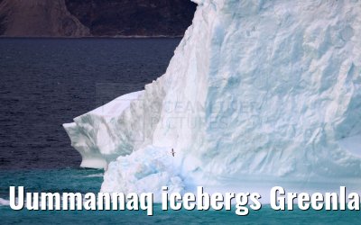 Uummannaq icebergs Greenland 13.08.2024