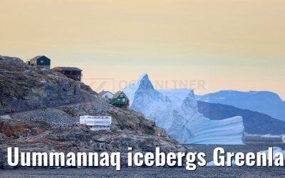 Uummannaq icebergs Greenland 13.08.2024