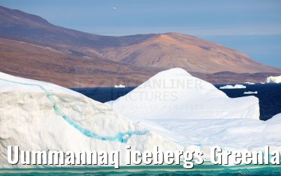 Uummannaq icebergs Greenland 13.08.2024