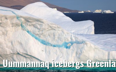 Uummannaq icebergs Greenland 13.08.2024