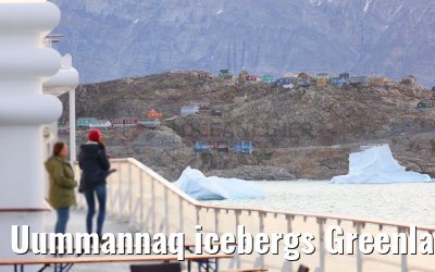 Uummannaq icebergs Greenland 13.08.2024