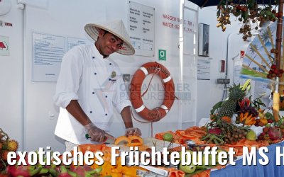 exotisches Früchtebuffet MS Hamburg