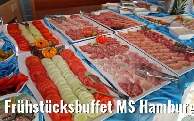 Frühstücksbuffet MS Hamburg 01.02.2016