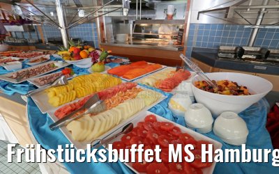 Frühstücksbuffet MS Hamburg 01.02.2016