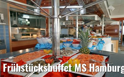 Frühstücksbuffet MS Hamburg 01.02.2016