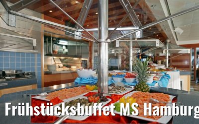 Frühstücksbuffet MS Hamburg 01.02.2016