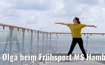 Olga beim Frühsport MS Hamburg 31.01.2016