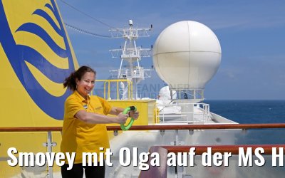 Smovey mit Olga auf der MS Hamburg 01.02.2016