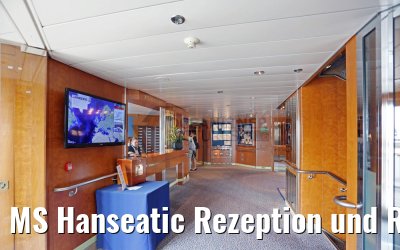 MS Hanseatic Rezeption und Reiseleitung