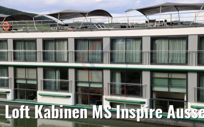 Loft Kabinen MS Inspire Aussenansicht